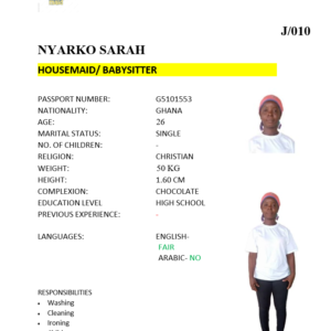 NYARKO SARAH