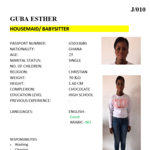 GUBA ESTHER
