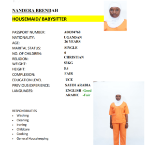 NANDERA BRENDAH