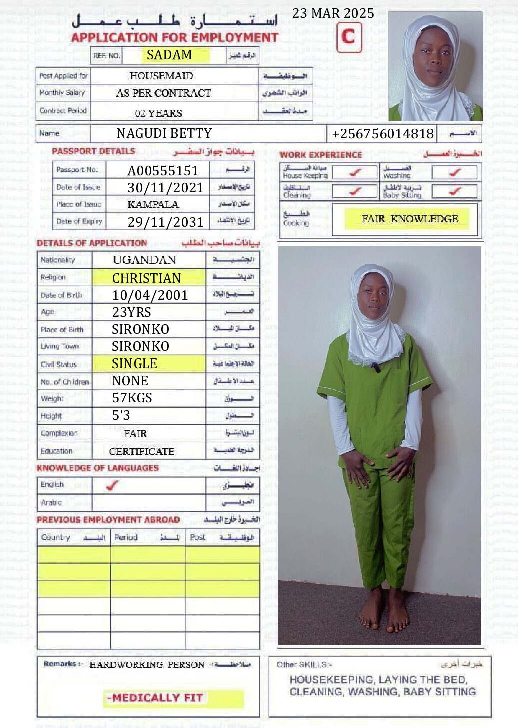 NAGUDI BETTY