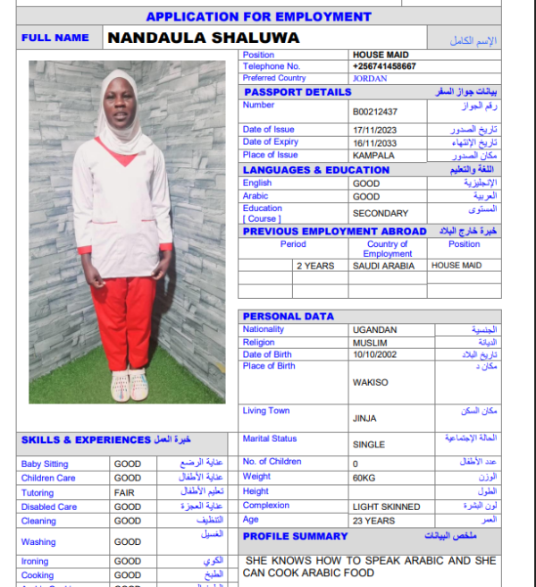 NANDAULA SHALUWA