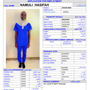 NAMULI HASIFAH