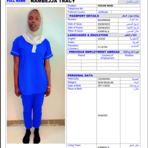 NAMBEJJA TRACY
