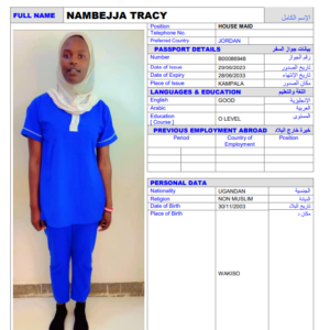 NAMBEJJA TRACY