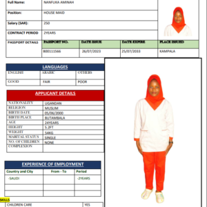 NANFUKA AMINAH