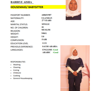 BABIRYE AISHA