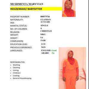 MUSIIMENTA MARYVIAN