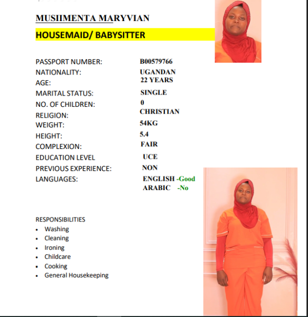 MUSIIMENTA MARYVIAN