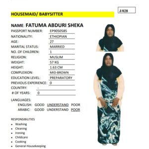 FATUMA ABDURI SHEKA