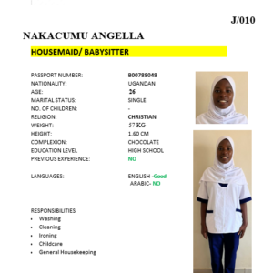 NAKACUMU ANGELLA