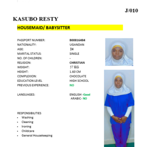 KASUBO RESTY