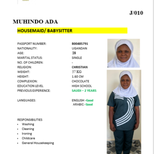MUHINDO ADA