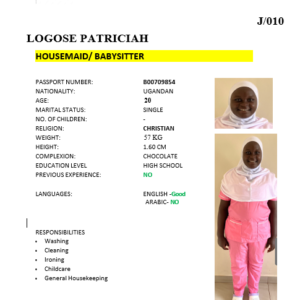 LOGOSE PATRICIAH
