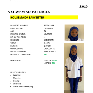 NALWEYISO PATRICIA