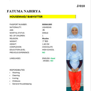 FATUMA NABIRYA