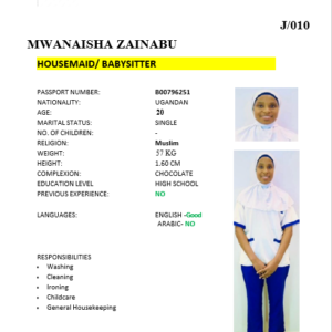 MWANAISHA ZAINABU
