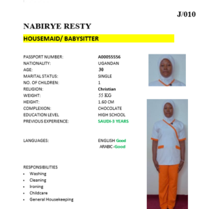 NABIRYE RESTY