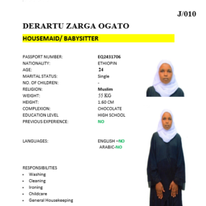 DERARTU ZARGA OGATO