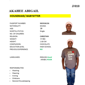 AKAHEE ABIGAIL