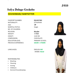Sofya Delego Goshebe