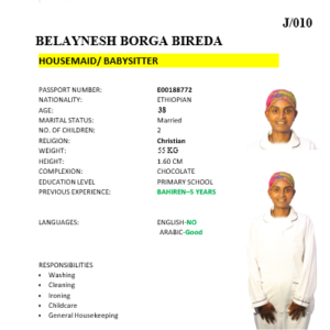 BELAYNESH BORGA BIREDA