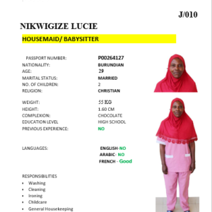 NIKWIGIZE LUCIE