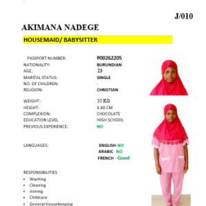 AKIMANA NADEGE