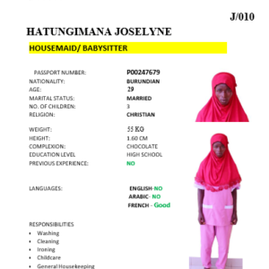 HATUNGIMANA JOSELYNE