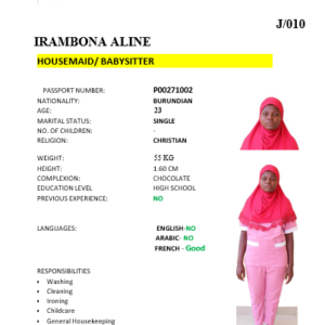 IRAMBONA ALINE