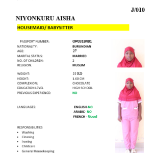 NIYONKURU AISHA