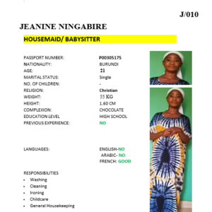 JEANINE NINGABIRE