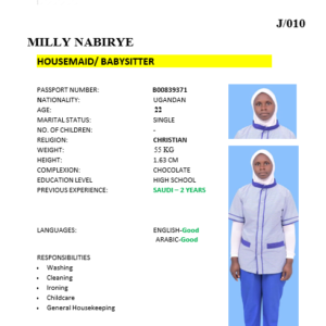 MILLY NABIRYE