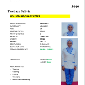 Twebaze Sylivia