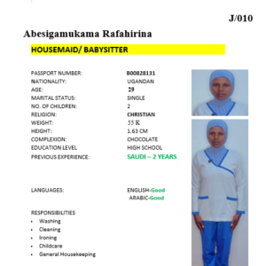 Abesigamukama Rafahirina