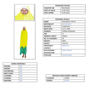 NISHIMWE YVETTE