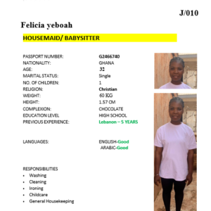 Felicia yeboah