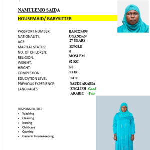 NAMULEMO SAIDA