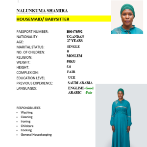 NALUNKUMA SHAMIRA