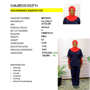 NAKABUGO SYLIVIA