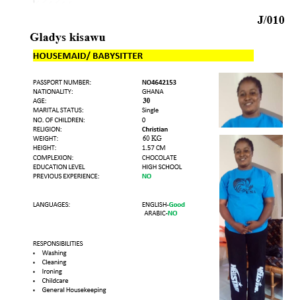 Gladys kisawu