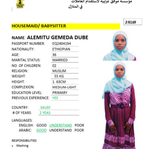 ALEMITU GEMEDADUBE