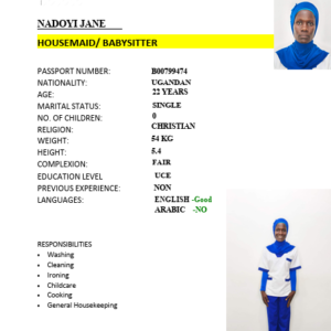 NADOYI JANE