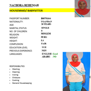 NACHORA REHEMAH